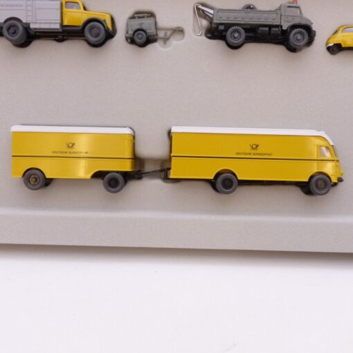 Wiking 1:87 Set PMS 80-05 Edition 2001 - 4 Fahrzeuge + 2 Anhänger, in OVP EB9510 – Bild 5