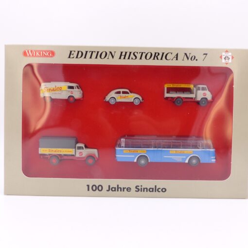 Wiking 1:87 Set PMS 81-27 Edition Historica No. 7 100 Jahre Sinlco in OVP EX6440