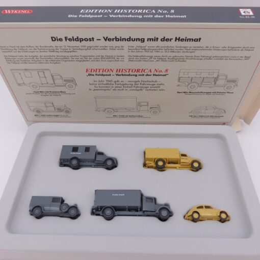Wiking 1:87 Set PMS 81-30 Edition Historica No. 8 Die Feldpost in OVP EX6428 – Bild 4