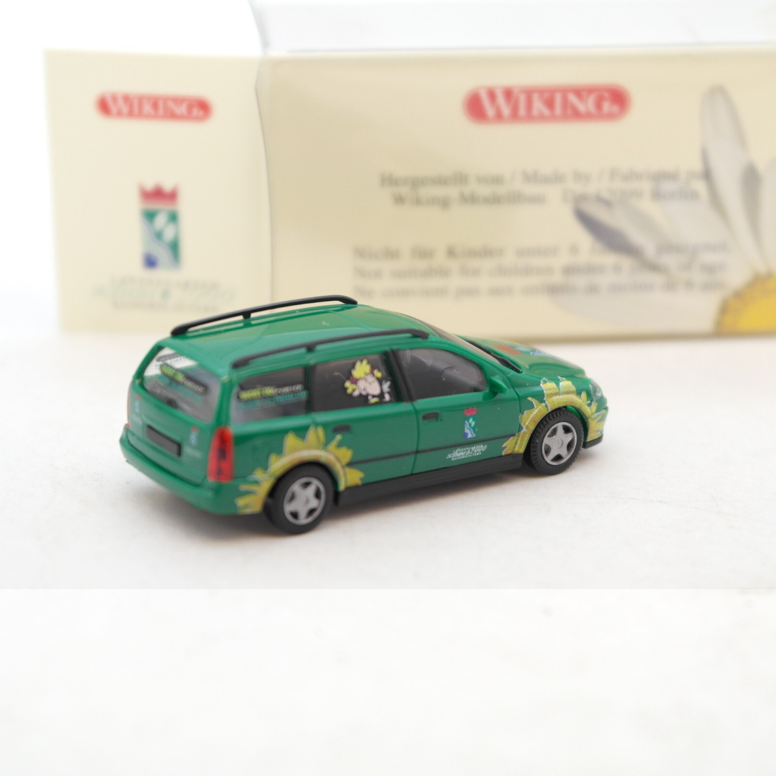 Wiking 1:87 SoMo Opel Astra Landesgartenschau 2000 in OVP RG3385 – Bild 3