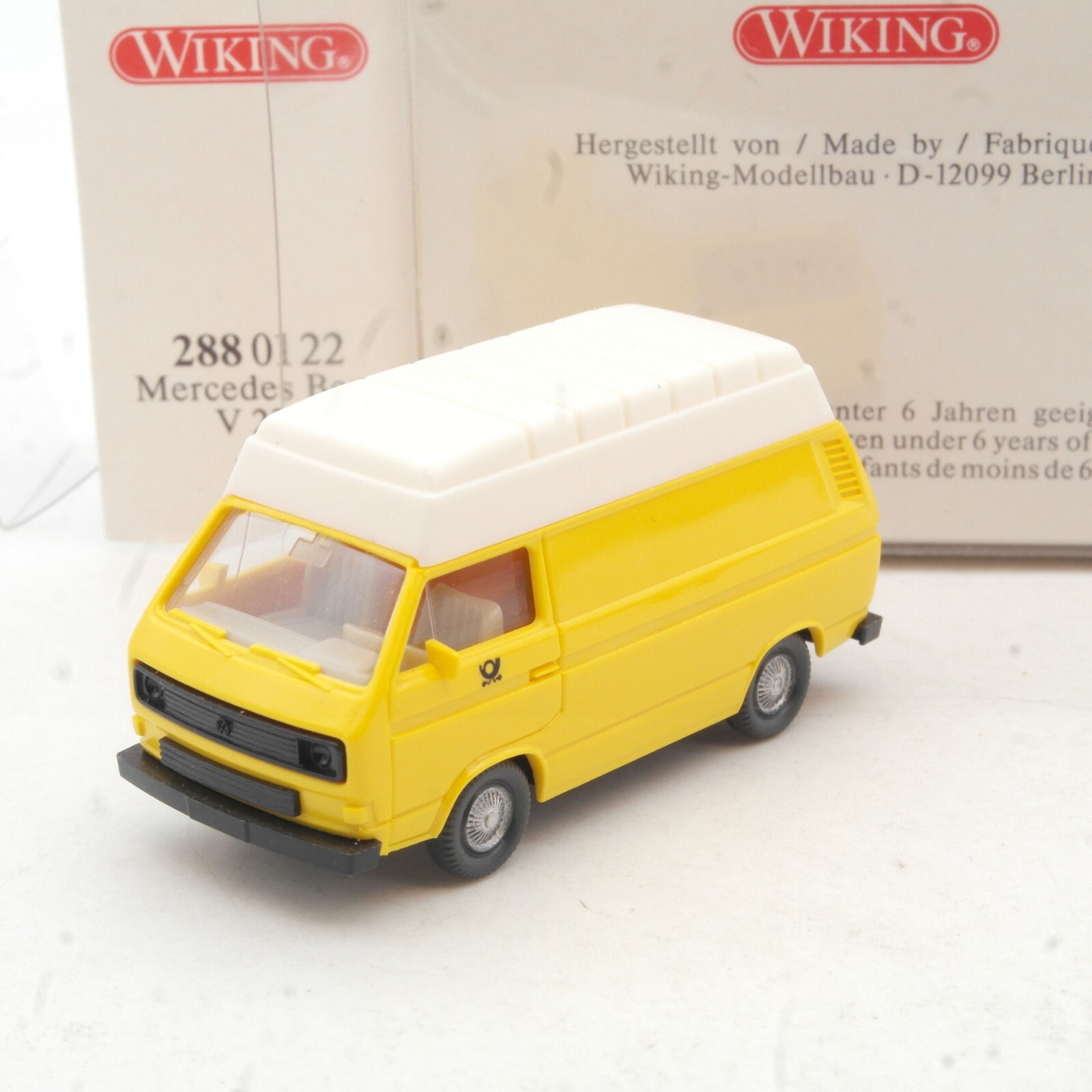 Wiking 1:87 VolkswagenVW T3 Deutsche Bundespost in EVP RG3677