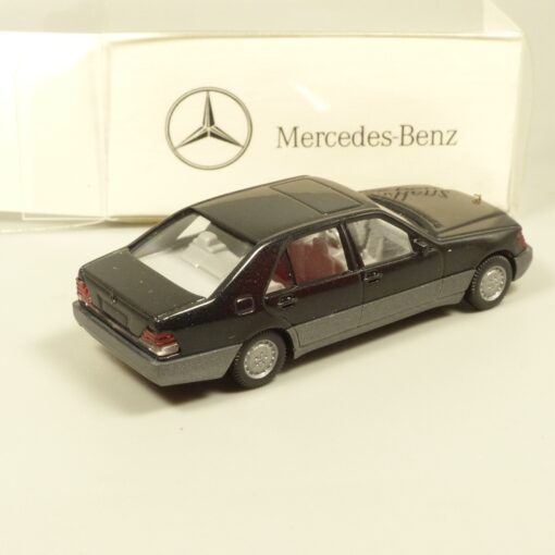 Wiking 1:87 Werbemodell Mercedes Benz Die neue S-Klasse schwarz in OVP EX6045 – Bild 3