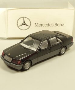 Wiking 1:87 Werbemodell Mercedes Benz Die neue S-Klasse schwarz in OVP EX6045