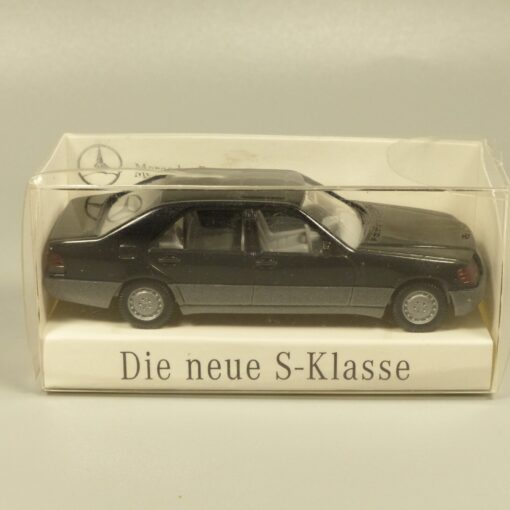 Wiking 1:87 Werbemodell Mercedes Benz Die neue S-Klasse schwarz in OVP EX6045 – Bild 4