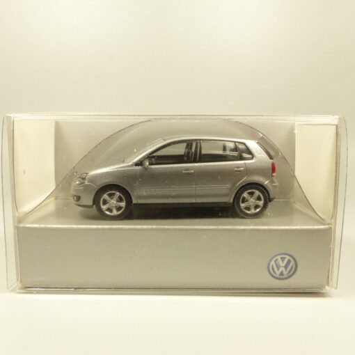 Wiking 1:87 Werbemodell VW Polo metallic in OVP EX7498 – Bild 4