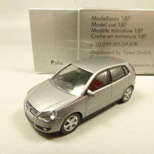 Wiking 1:87 Werbemodell VW Polo metallic in OVP EX7498