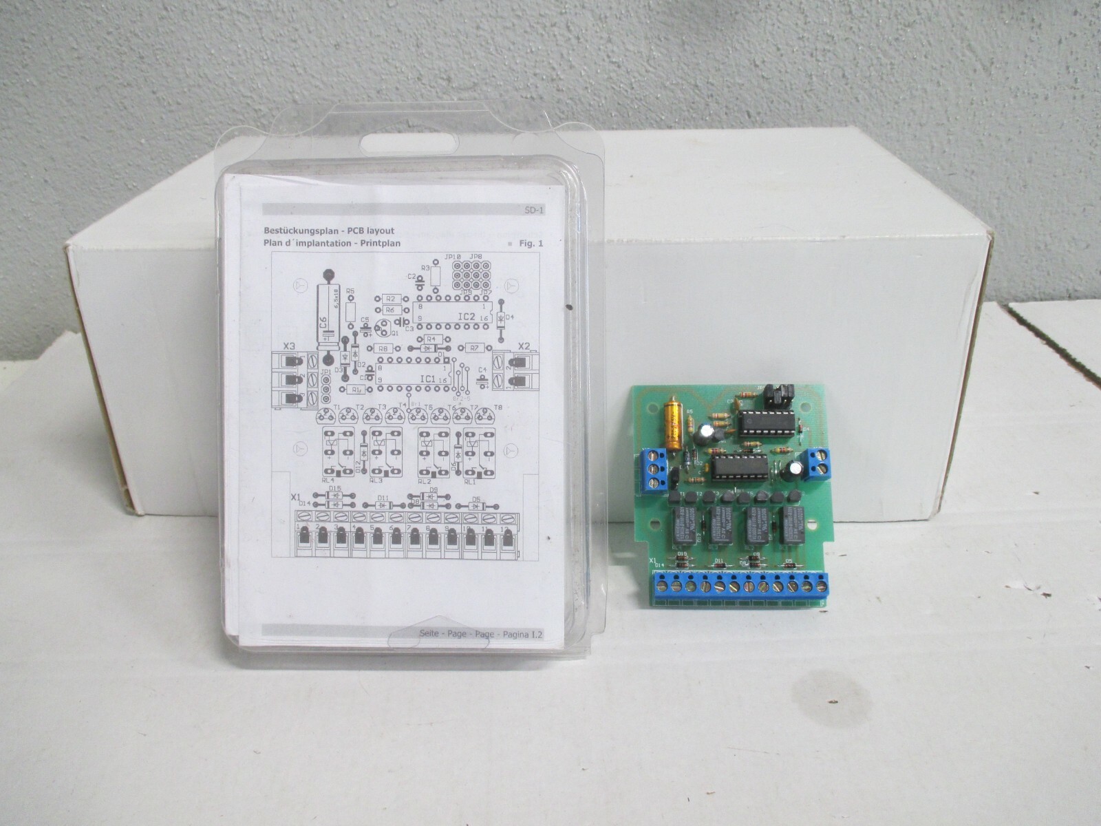 tams 22-01-058 Fertig-Baustein SD-1 4 Umschalter Schaltdecoder MM  m.OVP WZ8481 – Bild 3