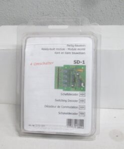 tams 22-01-058 Fertig-Baustein SD-1 4 Umschalter Schaltdecoder MM  m.OVP WZ8481