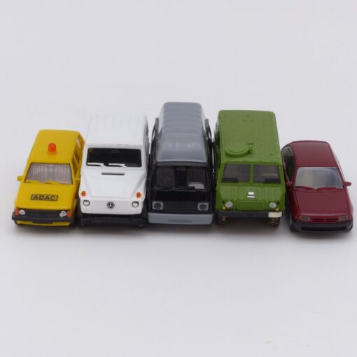 5er Pack 1:87 diverse Fahrzeugmodelle verschiedener Hersteller in Tüte o. EX4483 – Bild 4