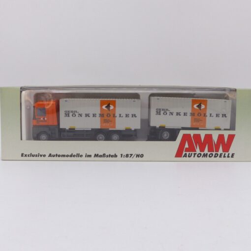 AMW / AWM 1:87 6716.01 Renault Magnum Hängerzug MÖNKEMÖLLER in OVP EX4831 – Bild 4