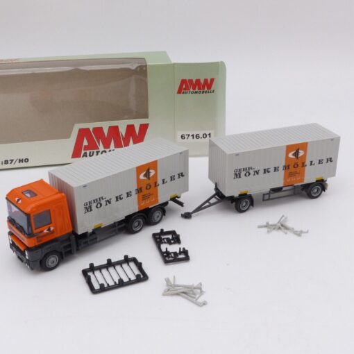 AMW / AWM 1:87 6716.01 Renault Magnum Hängerzug MÖNKEMÖLLER in OVP EX4831