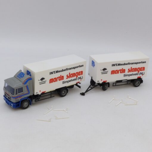 AMW / AWM 1:87 Nr.: 70147 MAN F90 Hängerzug Martin Slangen, s. Bilder o. EB7952