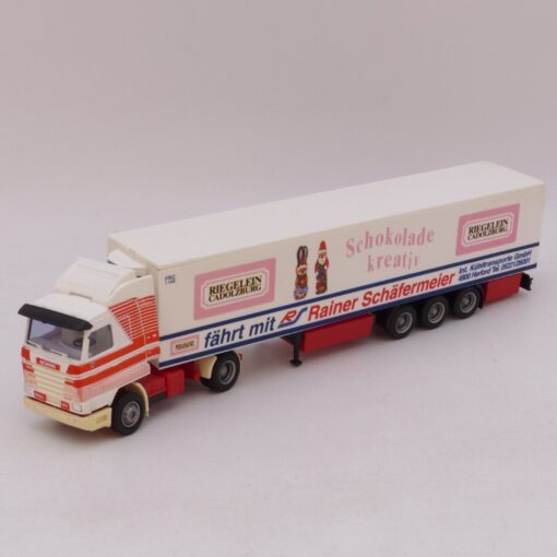 AMW / AWM 1:87 Scania 143M Sattelzug Riegelein, siehe Bilder o. EB9691