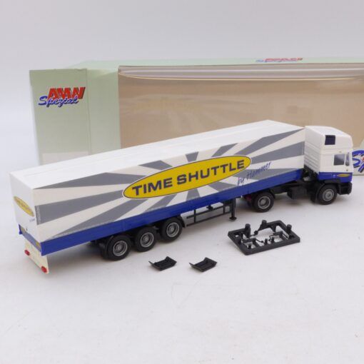 AWM / AMW 1:87 Nr.: 70132 MAN F90 HD Sattelzug Time Shuttle, in EVP EB7351 – Bild 3