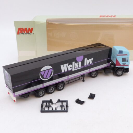 AWM / AMW 1:87 Nr.: 70703 MAN F90 HD Sattelzug Welsi bv, in EVP EB7357 – Bild 3