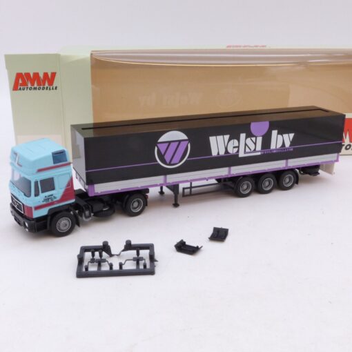 AWM / AMW 1:87 Nr.: 70703 MAN F90 HD Sattelzug Welsi bv, in EVP EB7357