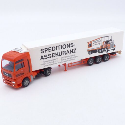 AWM / AMW 1:87 Schnäppchen ! MAN TGA Sattelzug Speditions-Assekuranz, o.EA5714