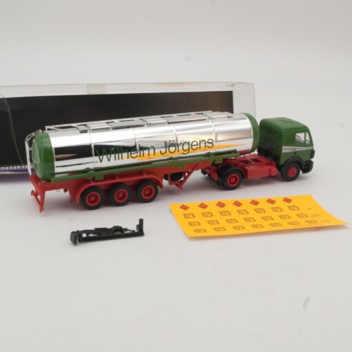 Albedo 1:87 Mercedes MB Tanksattelzug Wilhelm Jörgens in OVP QR6024 – Bild 3