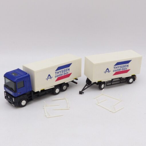 Albedo 1:87 Nr.:  701001 Renault AE Hängerzug THYSSEN, siehe Bilder o. EX891