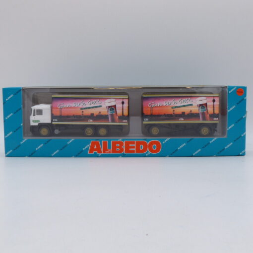 Albedo / Herpa 1:87 Nr.: 200312 MAN F90 Hängerzug Gönn Dir´n Gatz, in OVP EB2262 – Bild 4