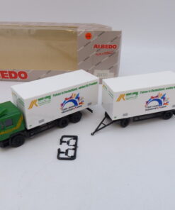Albedo / Herpa 1:87 Nr.: 200320 MAN F90 Hängerzug August König, in OVP EB1796