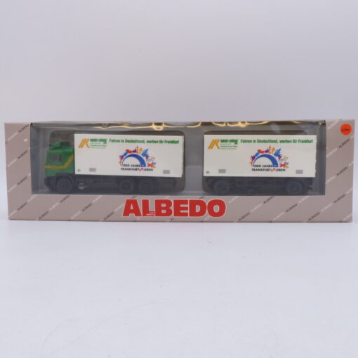 Albedo / Herpa 1:87 Nr.: 200320 MAN F90 Hängerzug August König, in OVP EB1796 – Bild 4