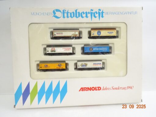Arnold N 0149 Sonderzug 1990 Oktoberfest Bierwagen in OVP JL3125