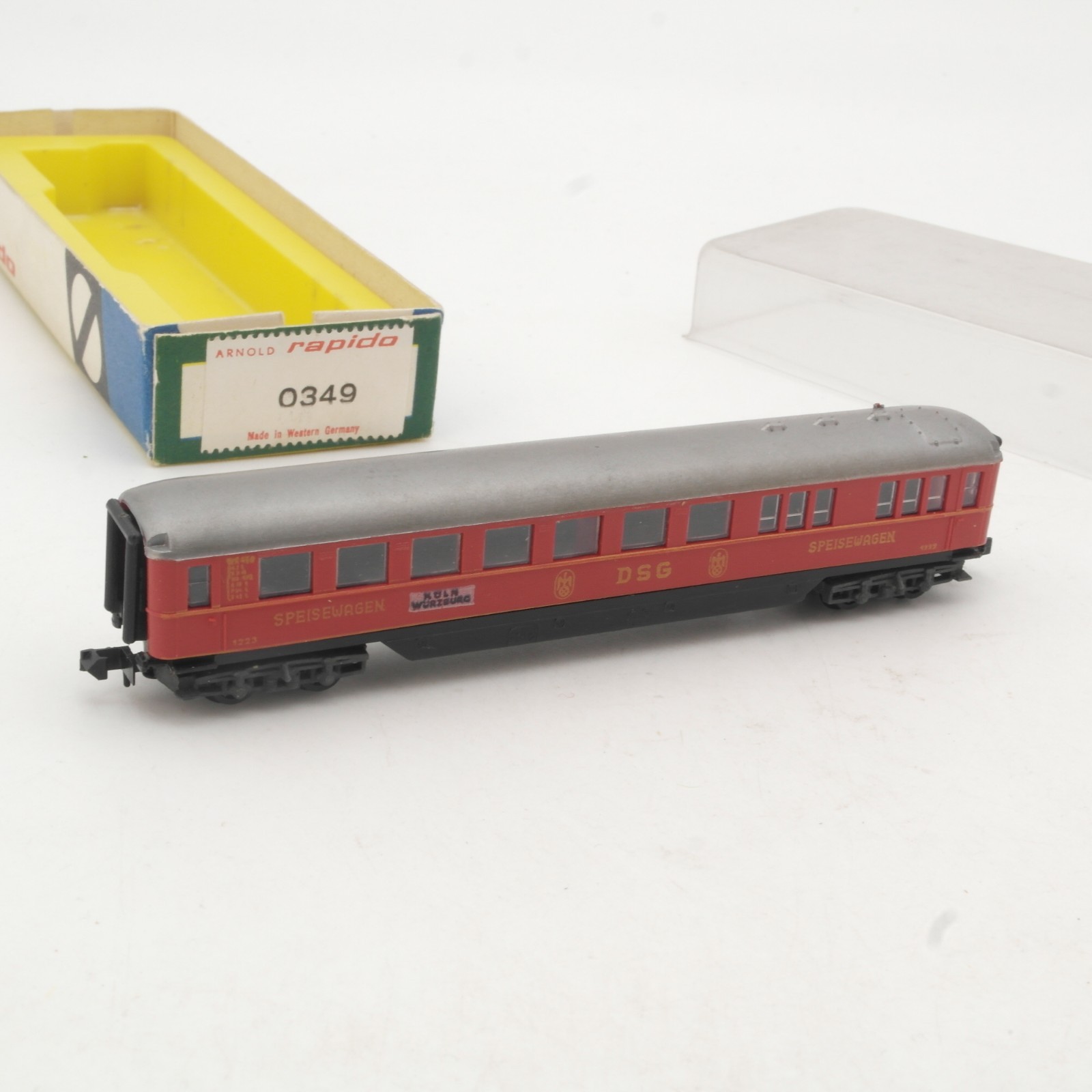 Arnold N 0349 Personenwagen Speisewagen der DSG in OVP RR4397