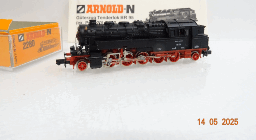 Arnold N 2280 Dampflok BR 95 034 der DB in OVP JL716