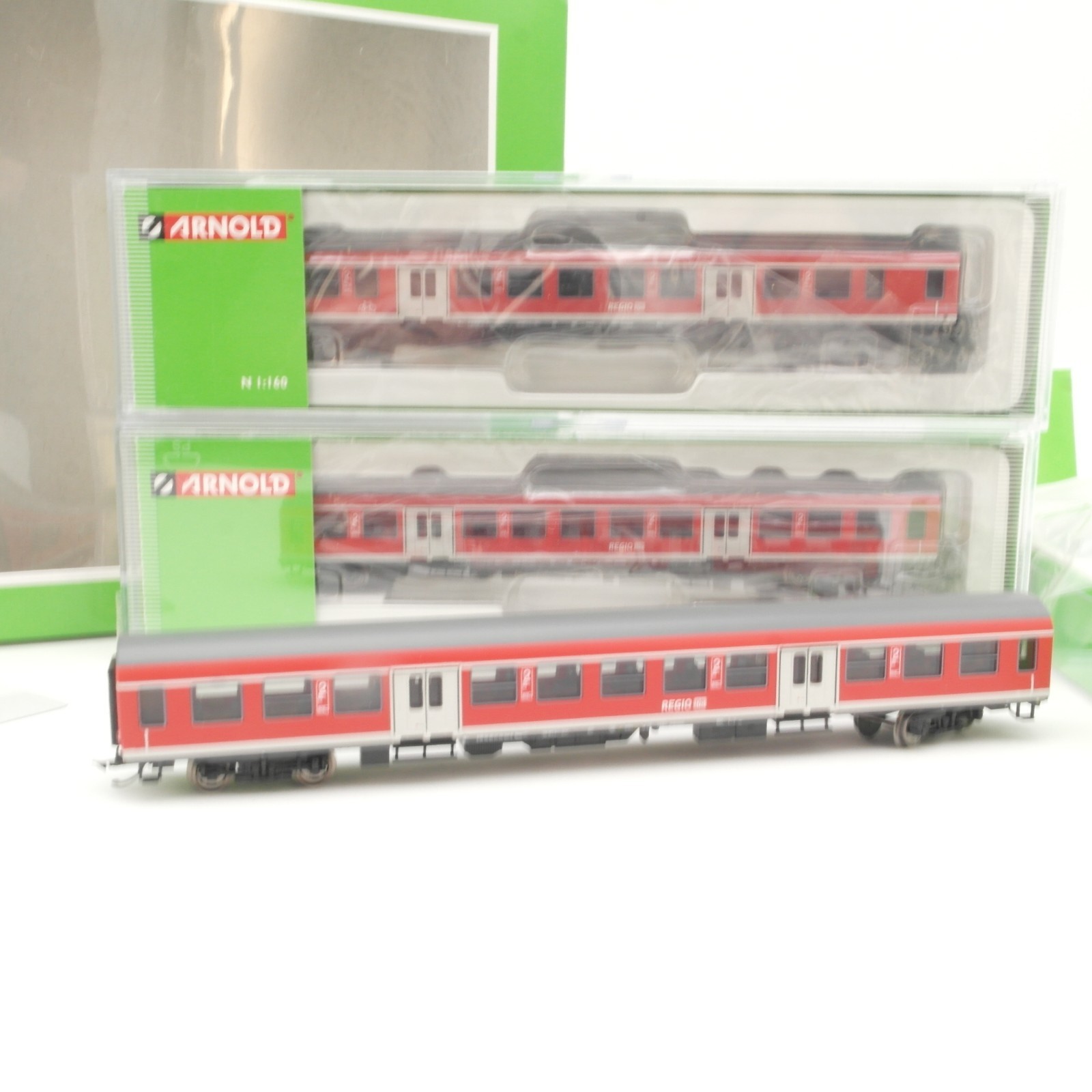 Arnold N HN4087 Set Halbstädter Regio Personenwagen der DB in OVP RR5304 – Bild 4
