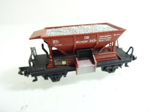 Arnold N Schotterwagen Münster 242 der DB mit Ladung RR974 o. – Bild 3
