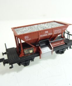 Arnold N Schotterwagen Münster 242 der DB mit Ladung RR974 o.