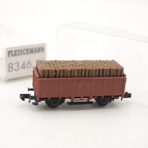 Arnold N offener Güterwagen mit Ladung Holz in EVP RR2233 – Bild 3
