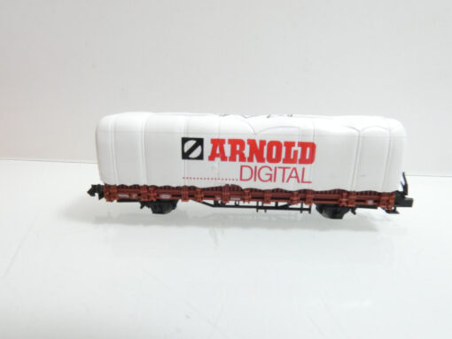 Arnold Spur N 4478 Rungenwagen mit Plane Arnold Digital in OVP AR4616 – Bild 3