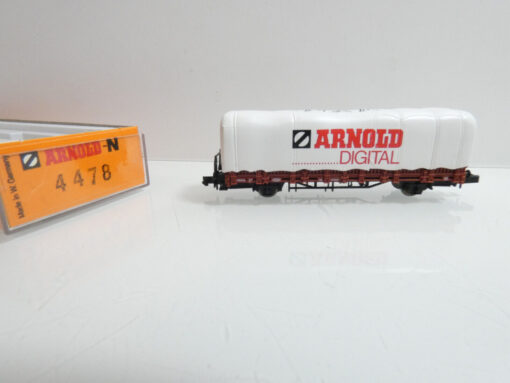 Arnold Spur N 4478 Rungenwagen mit Plane Arnold Digital in OVP AR4616