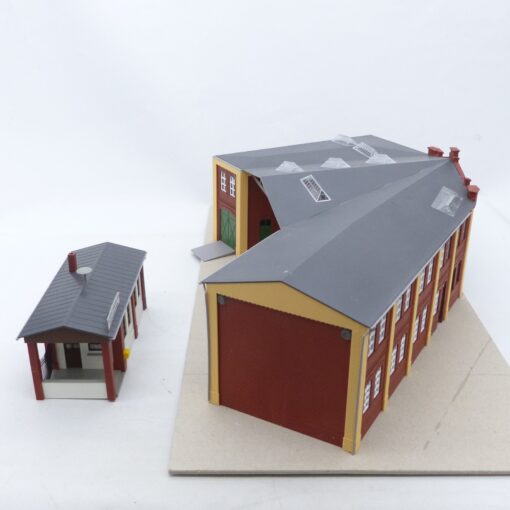 Auhagen H0 11421 11434 Werktor Pförtnerhaus aus Anlagerückbau s. Bilder o.EX5918 – Bild 3