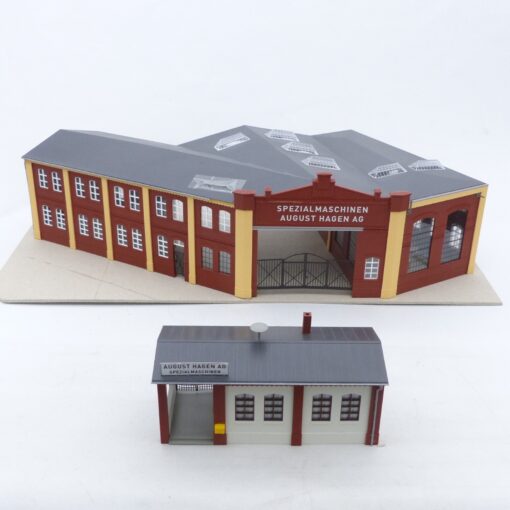 Auhagen H0 11421 11434 Werktor Pförtnerhaus aus Anlagerückbau s. Bilder o.EX5918