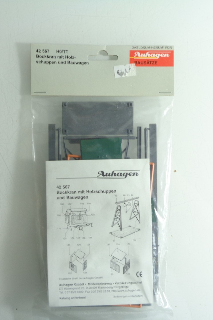 Auhagen H0 Bausatz 42567 Bockkran siehe Foto in OVP PK1812