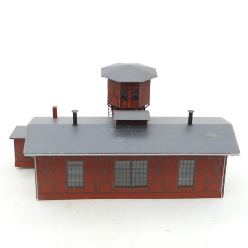 Auhagen H0 Lokschuppen mit Wasserturm aus Anlagerückbau siehe Bilder o. EX7039 – Bild 4