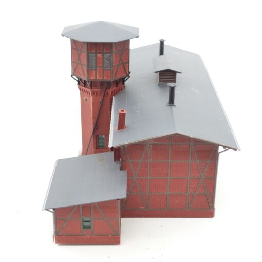 Auhagen H0 Lokschuppen mit Wasserturm aus Anlagerückbau siehe Bilder o. EX7039 – Bild 5