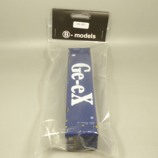 B-Models Spur H0 1:87 145-001 45´ Container Ge-eX in OVP EX7090 – Bild 4