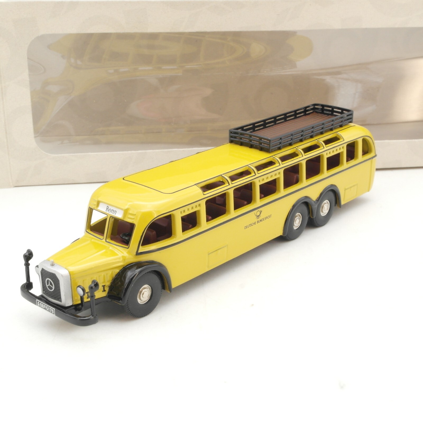 BUB 1:87 010464 Mercedes Benz MB O 1000 Deutsche Post in OVP QR1095