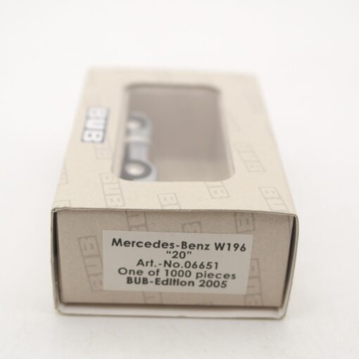 BUB 1:87 06651 Mercedes-Benz W196 #20 Edition 2005 in OVP QR8884 – Bild 4