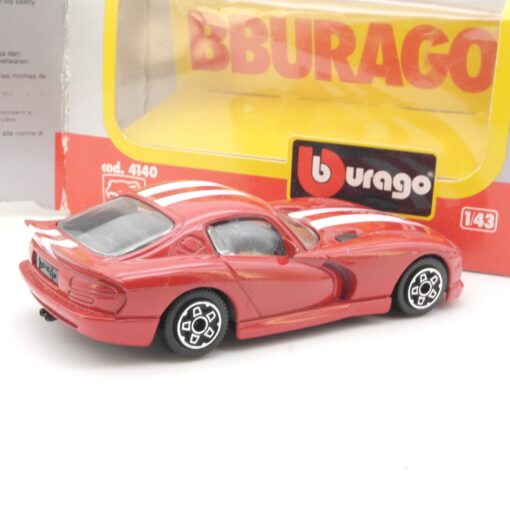 Bburago 1:43 4140 Dodge Viper Coupe in OVP QR5142 – Bild 3