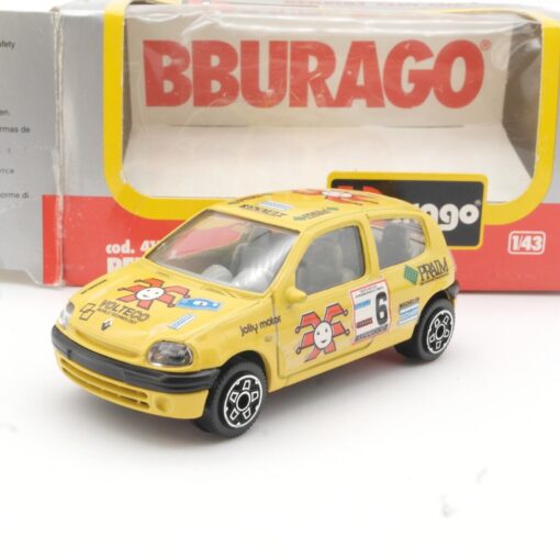 Bburago 1:43 4171 Renault Clio Cup 98 #6 in OVP QR5143
