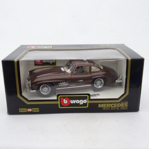 Bburago / Burago 1:18 3015 Mercedes Benz 300 SL (1954) metallic in OVP EX6524 – Bild 5
