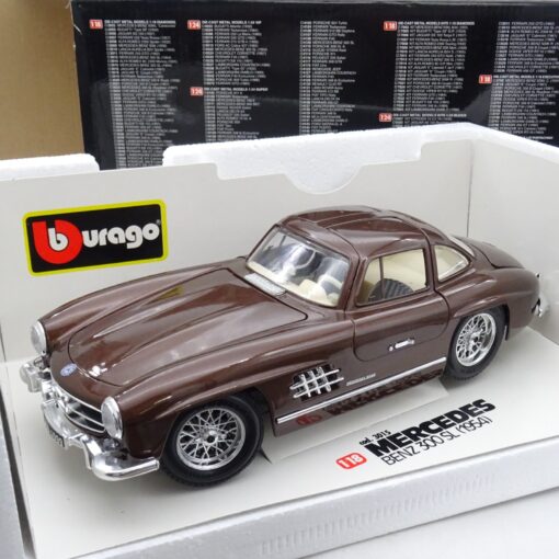 Bburago / Burago 1:18 3015 Mercedes Benz 300 SL (1954) metallic in OVP EX6524