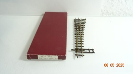 Bemo H0 H0e 4010 Weiche rechts siehe Foto in OVP CK8016