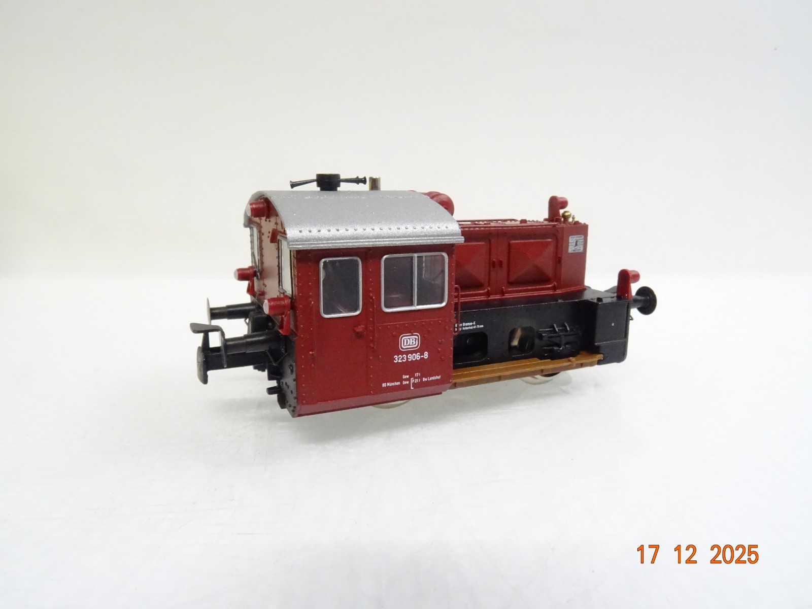 Brawa H0 0478 AC Diesellok Köf II BR 323 906-8 der DB Digital in OVP JL5166 – Bild 3