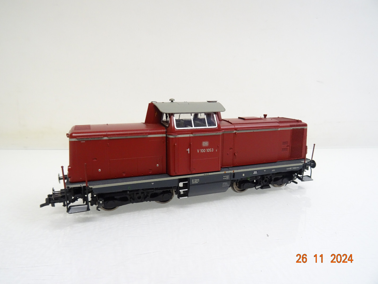 Brawa H0 42802 Diesellok V 100 1053 der DB Digital Sound in OVP LE7551 – Bild 3